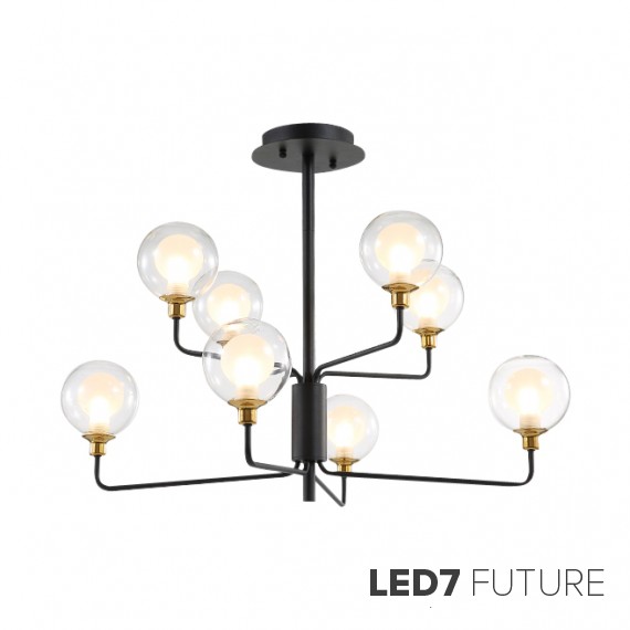 Loft Industry Modern - Bubbles Mody Chandelier